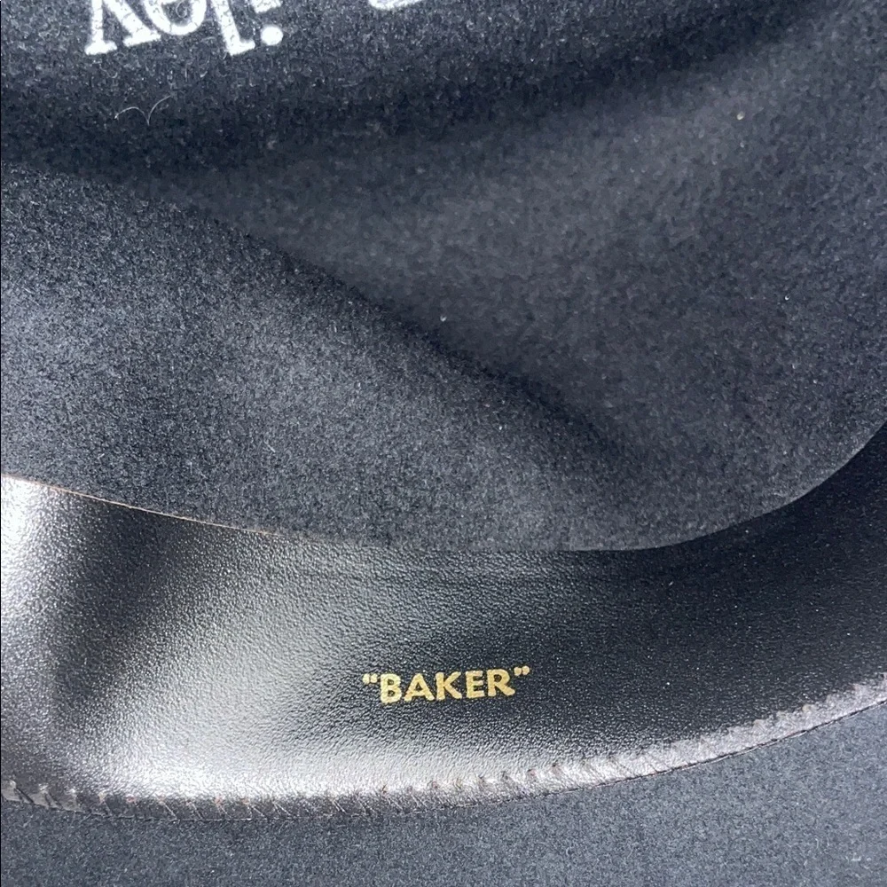 Bailey Co Black Wool Fedora Hat size XL